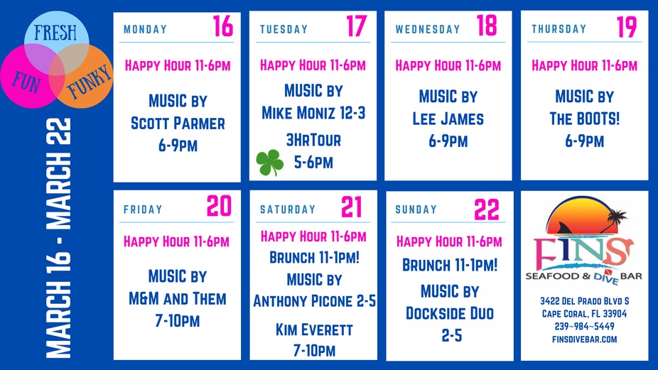 Weekly Event Calendar! event photo