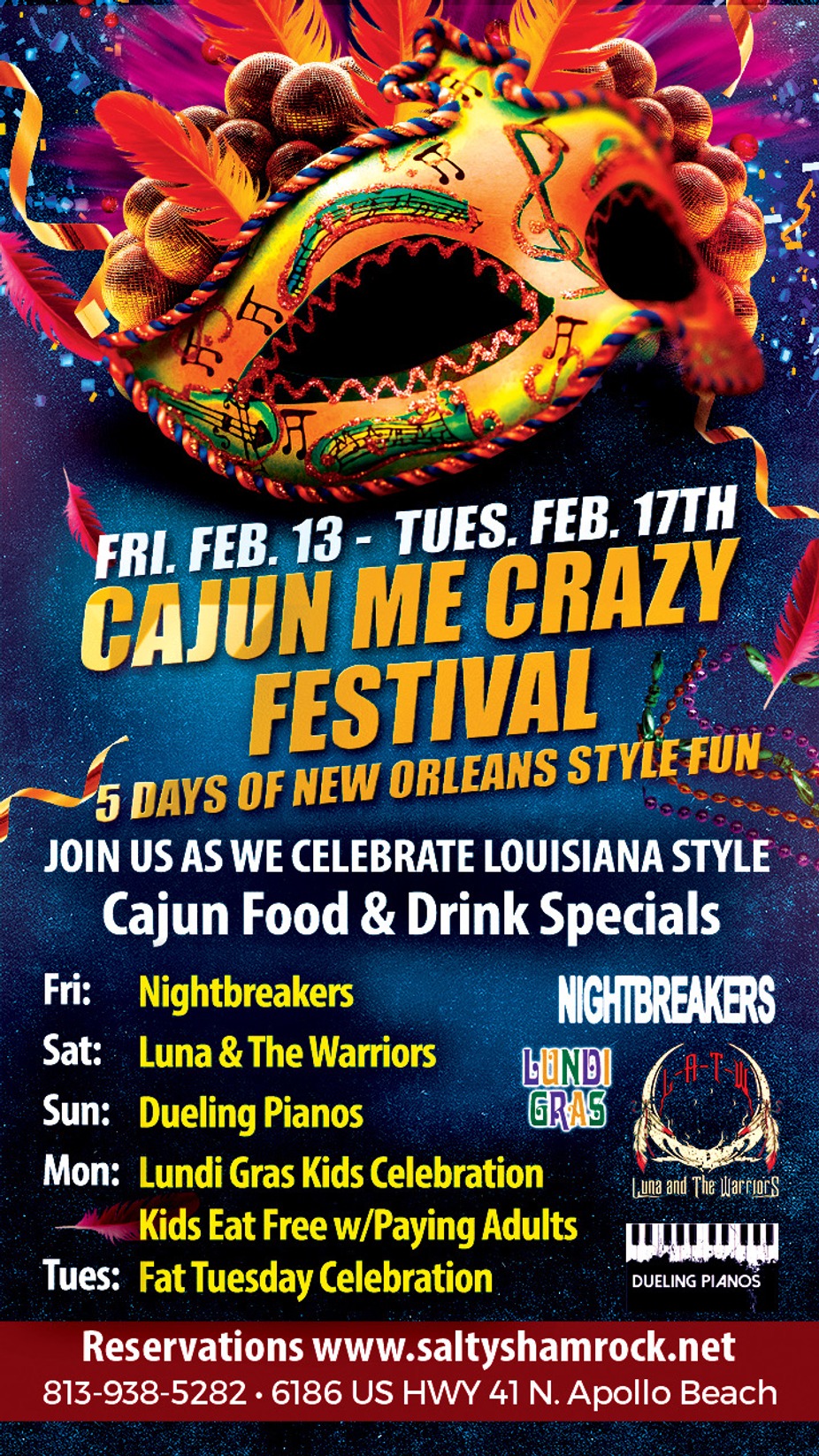 Cajun Me crazy Festival event photo