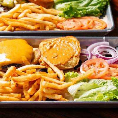 Flurry's Prime Cheeseburger.