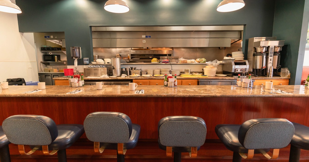 Interior, bar area