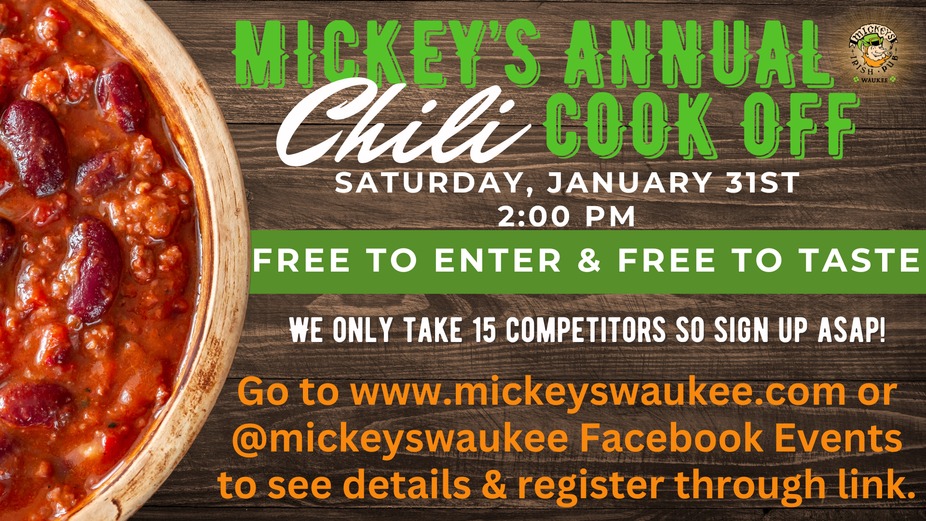 Mickey's Annual Chili Cook-Off! event photo