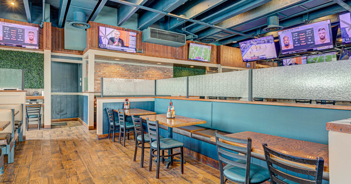 Interior, dining area