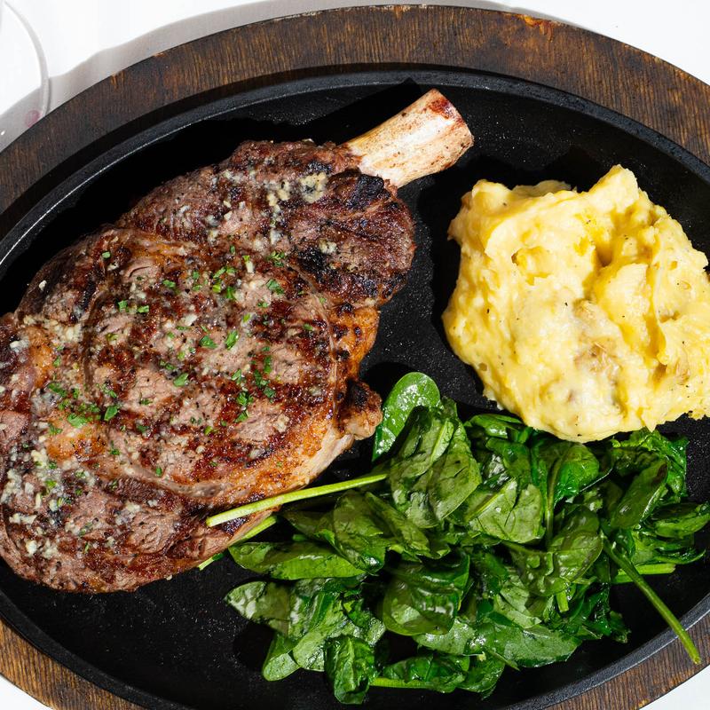 18 oz Bone in New York Strip photo