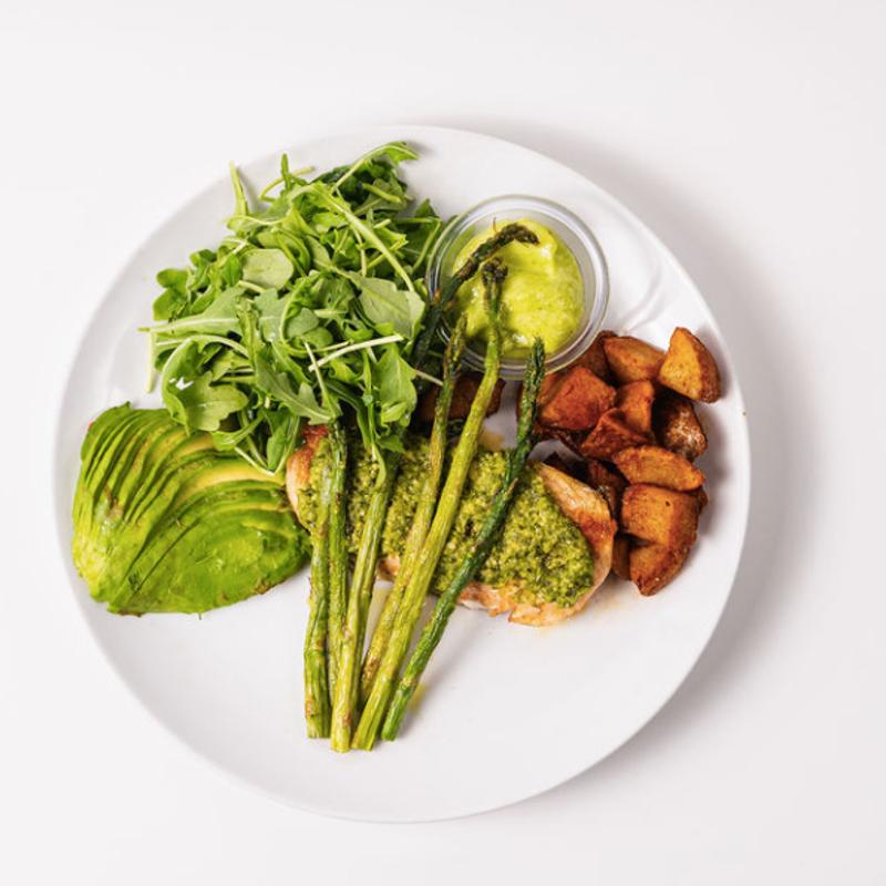 Pesto Crusted Salmon photo