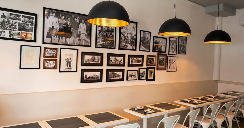 Interior, seating space