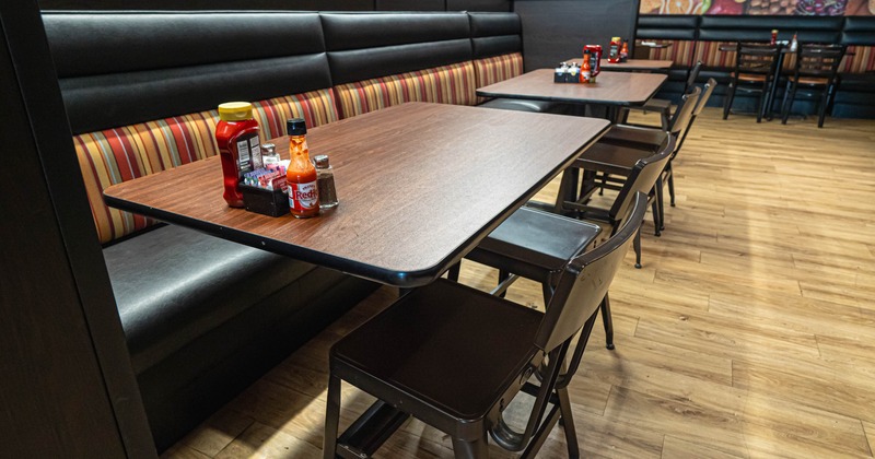 Interior, main dining area