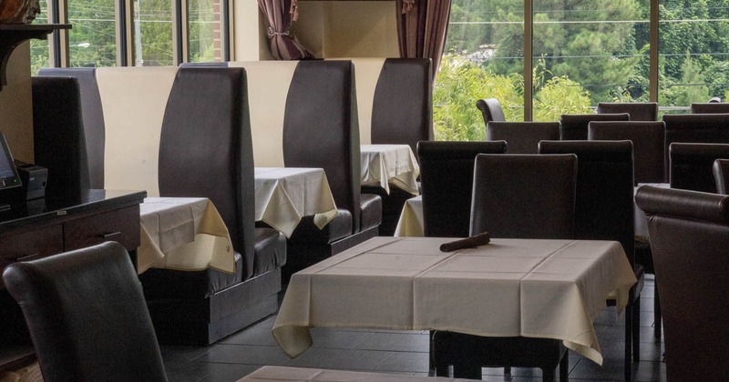 Interior seating area