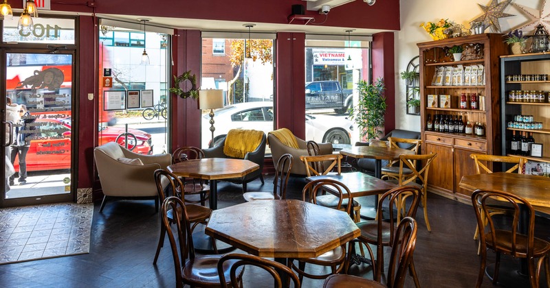 Interior, seating area