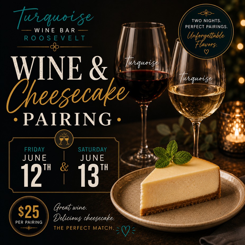 Wine & Cheesecake Pairing event photo