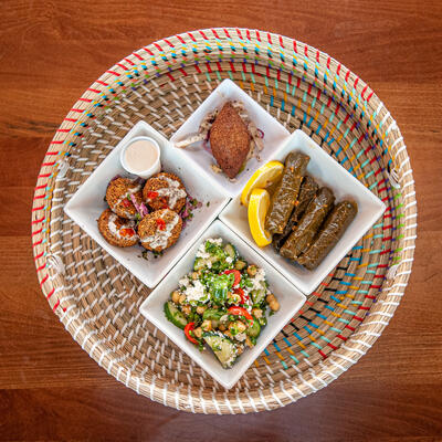 Four different types of food