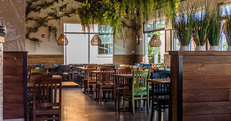 Interior, main dining area