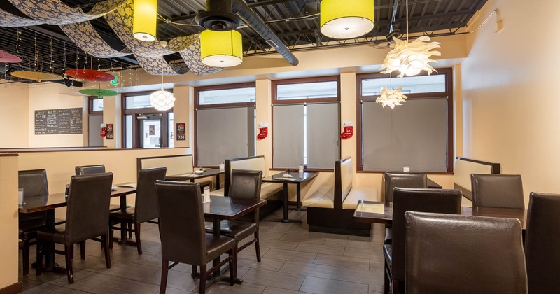 Interior, seating area