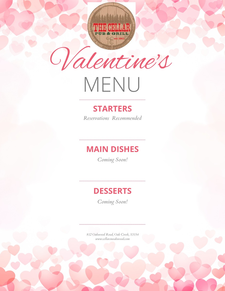 Valentine's Day Exclusive Menu! event photo