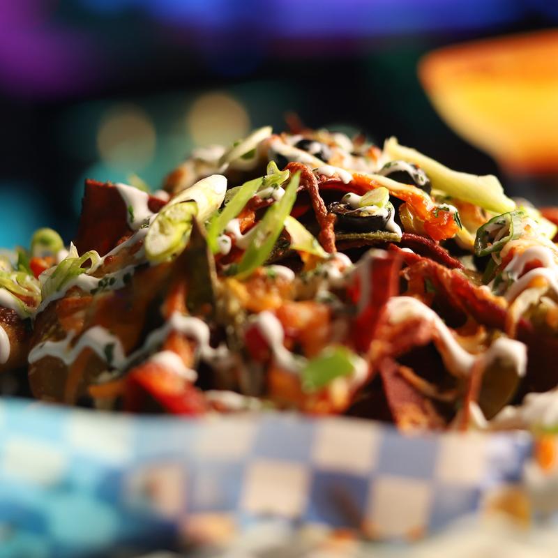 menu item 1 of 7, House Baked Nachos (GF, VG)