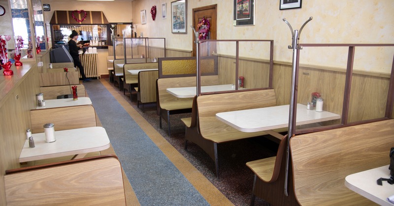 Interior dining area