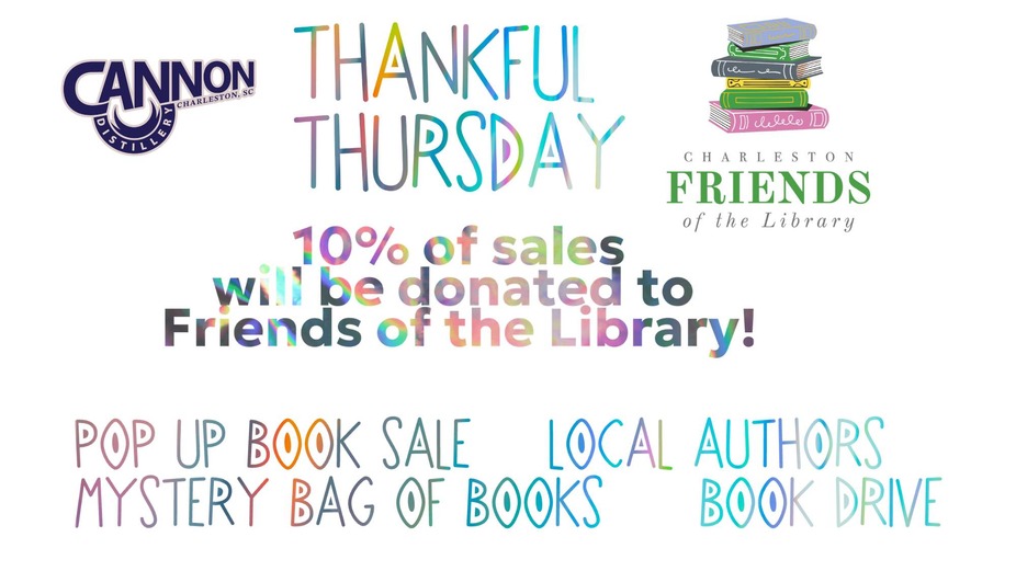Thankful Thursday - Benefitting Friends of the Library event photo