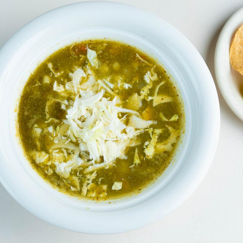 menu item 11 of 11, Tomatillo Soup