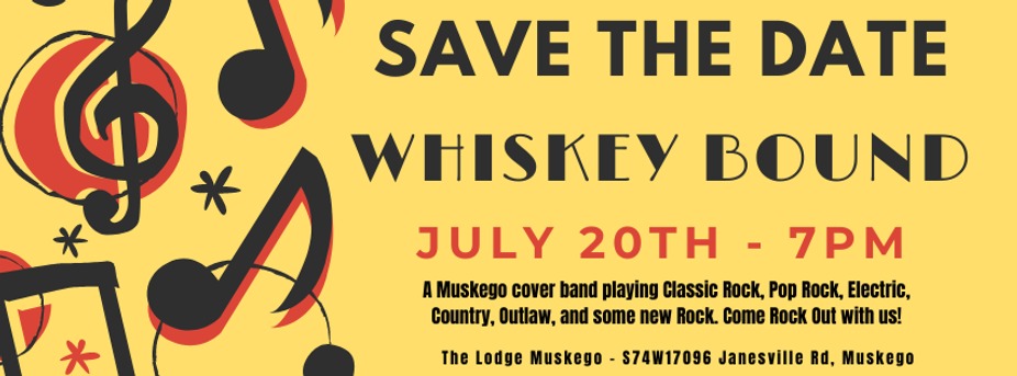 LIVE OUTDOOR MUSIC: Whiskey Bound event photo