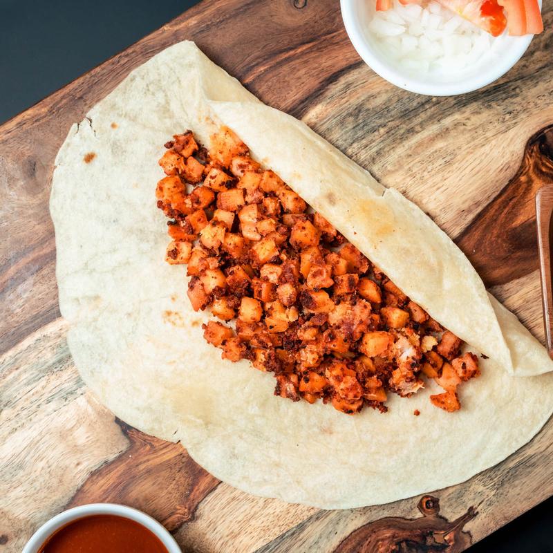 menu item 7 of 9, Papas Chorizo