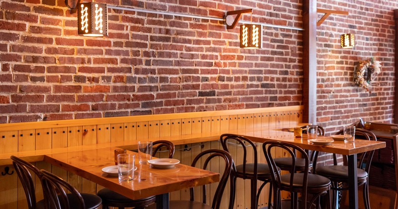Interior, dining area