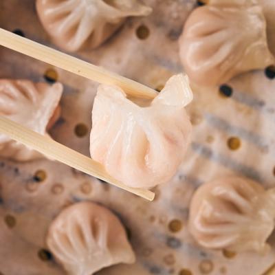 Steamed Shrimp Dumplings.