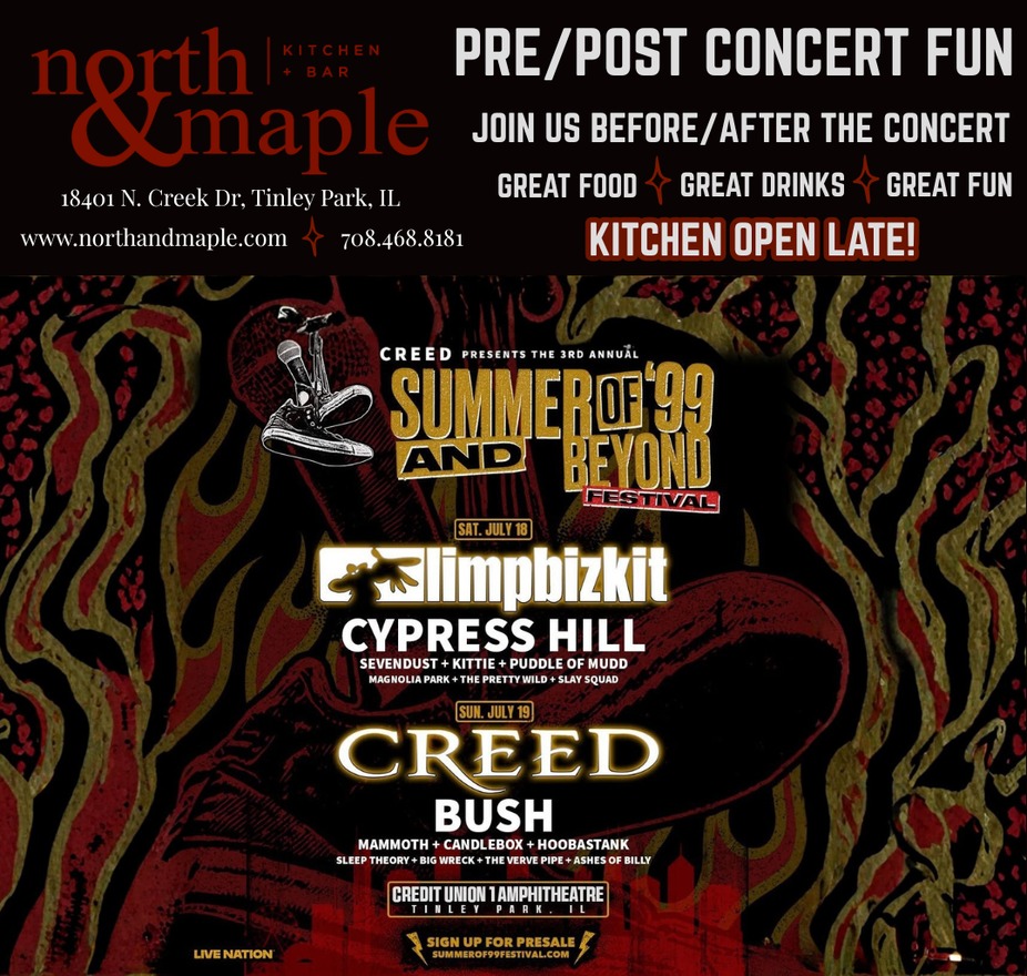 Summer of 99 and Beyond Festival Pre and Post Concert Fun! event photo