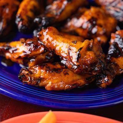 Grilled chicken with sauce