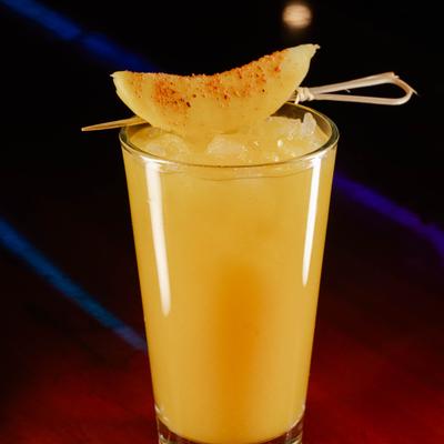 Glass of Mango Fresca.