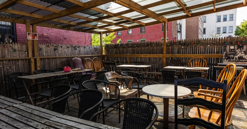 Interior, seating space