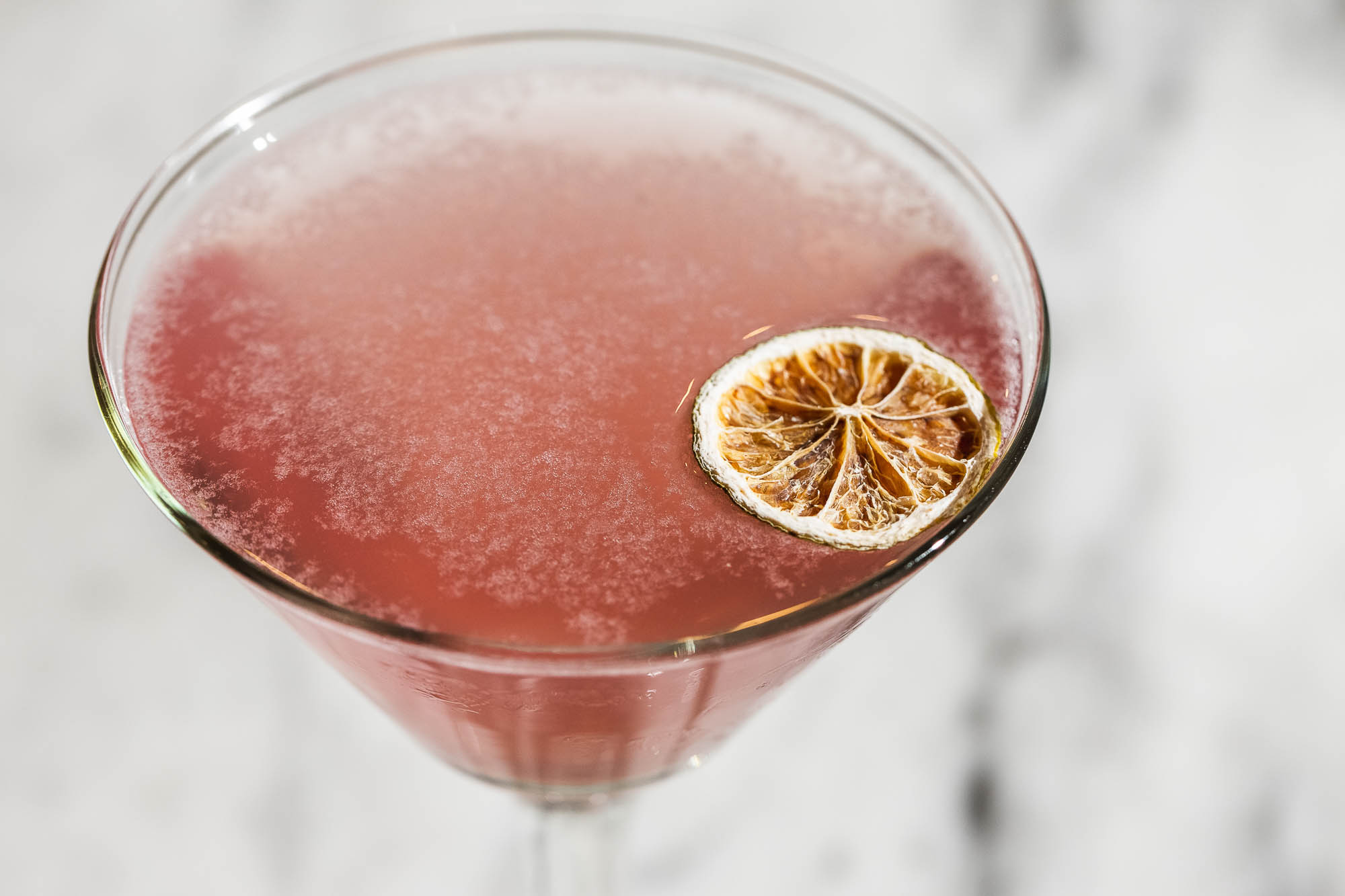 Cosmopolitan cocktail, close up