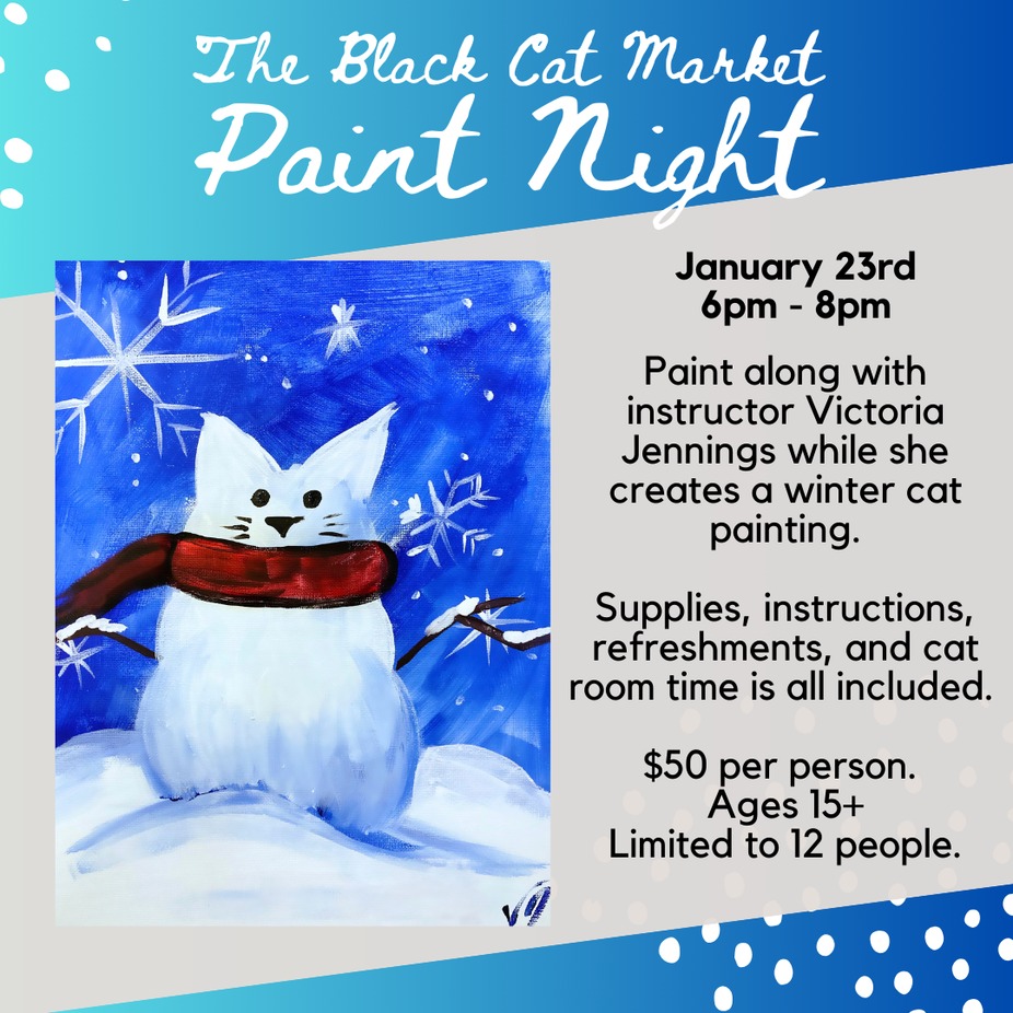 Paint Night - January 23rd event photo