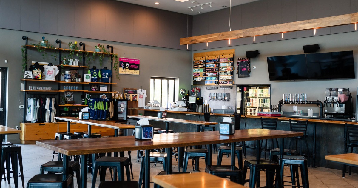 Interior seating area