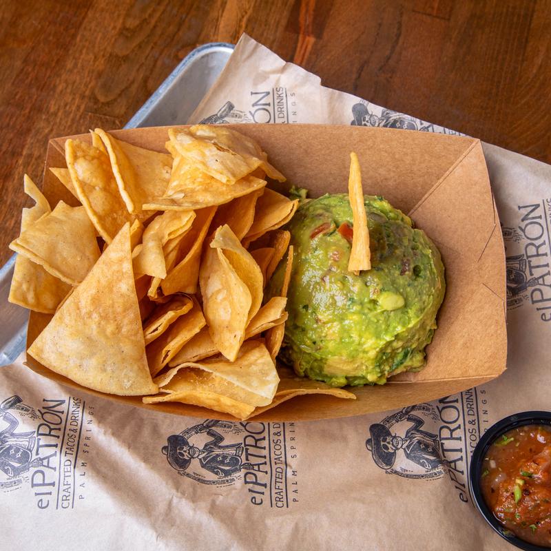 menu item 3 of 12, Chips & Guacamole