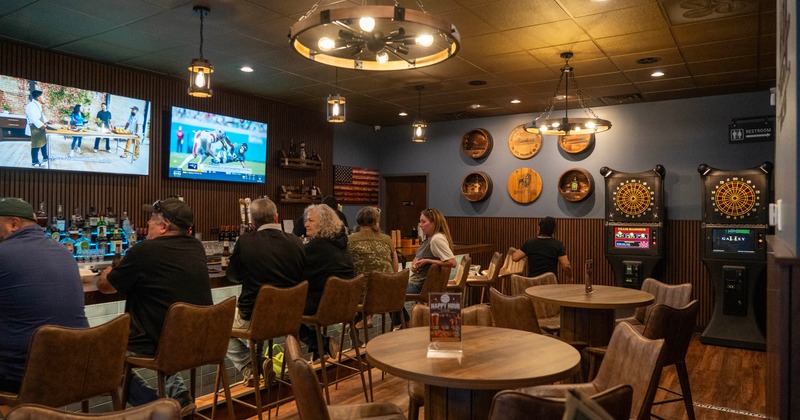 Interior bar area