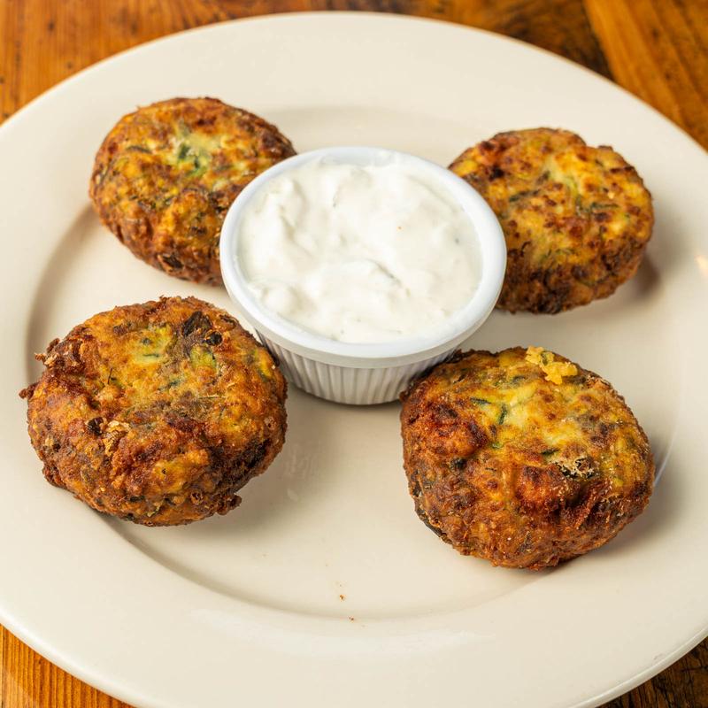 menu item 3 of 12, Zucchini Fritters (4)
