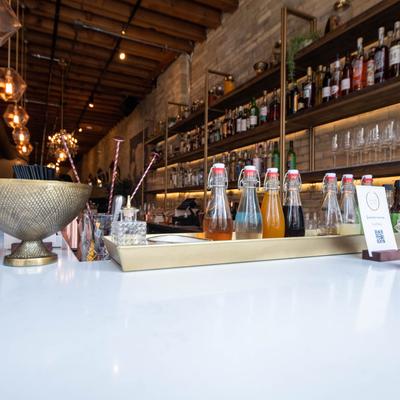Interior, bar details
