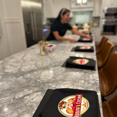 Rosita's Cocina aprons.