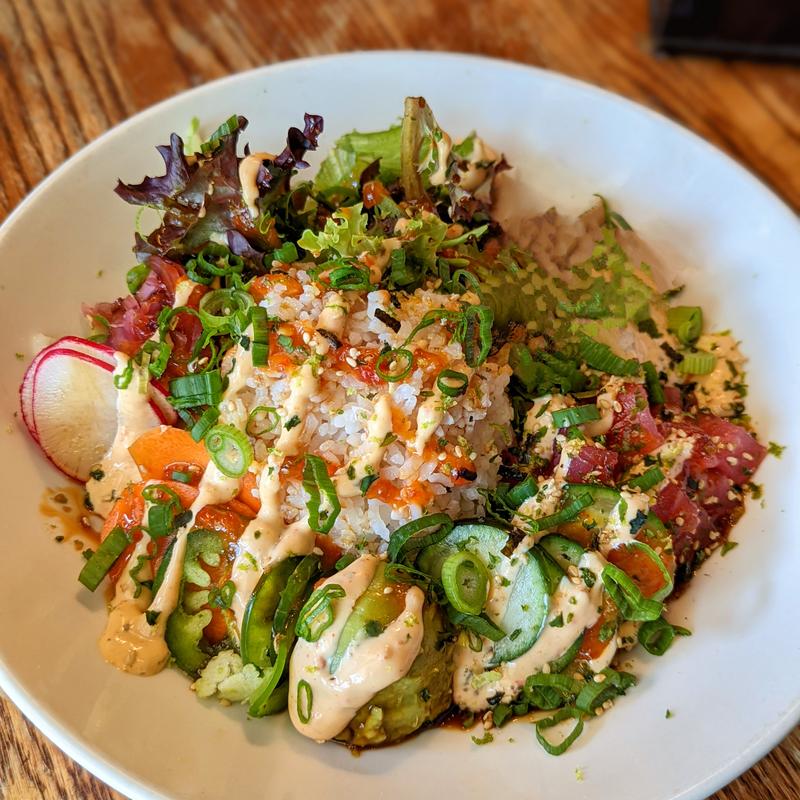 Tuna poke bowl! photo