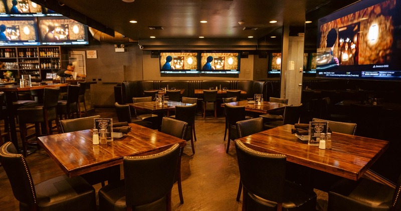 Interior seating area