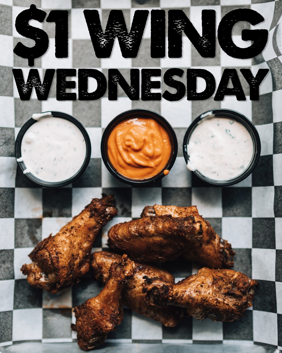 $1 Wing Wednesday event photo