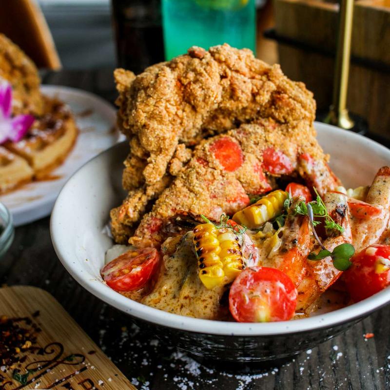 *Cajun Lobster Shrimp & Grits photo