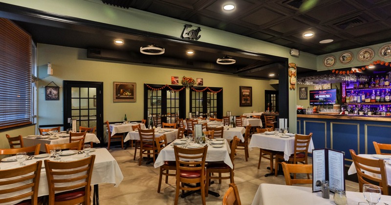 Interior, seating area