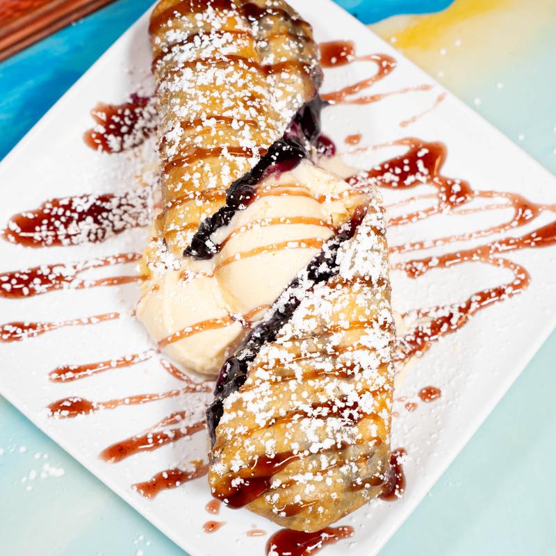 menu item 6 of 10, Blueberry Chimi