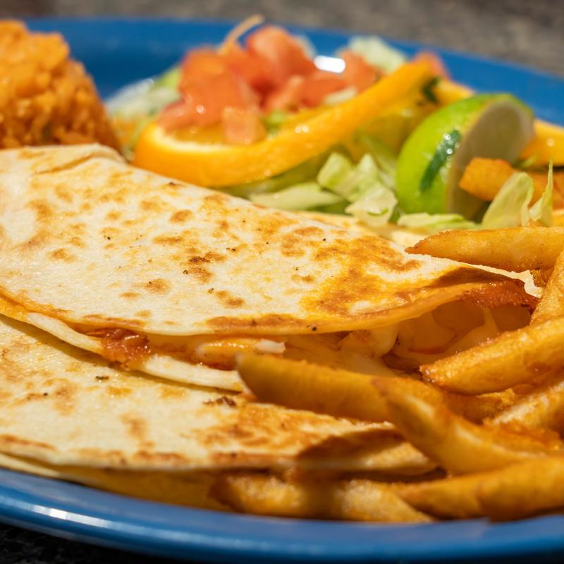 menu item 17 of 18, 15. Quesadilla Plate