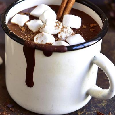 Hot chocolate.