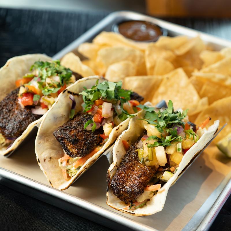 menu item 27 of 38, Blacked Mahi Tacos