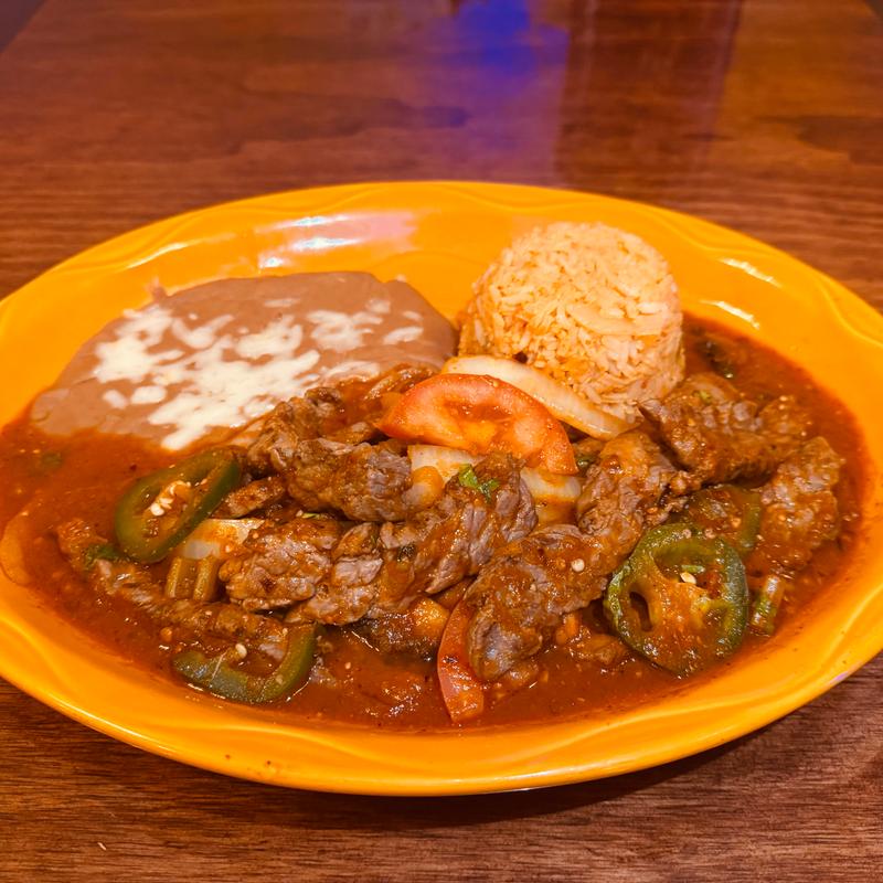 Steak a la Mexicana photo