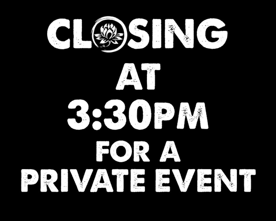 Taproom Closing at 3:30pm for a Private Event event photo