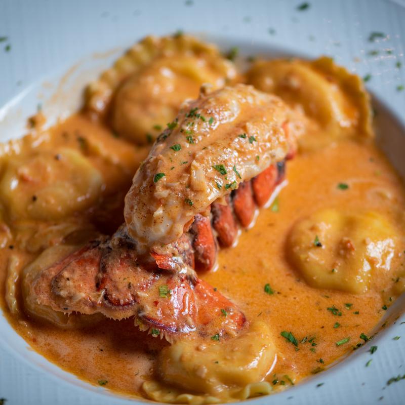 menu item 8 of 10, Lobster Ravioli