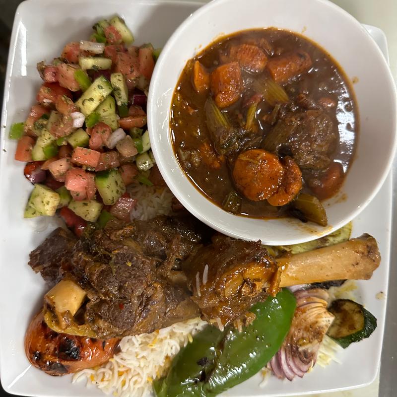 Roasted Lamb Shank photo